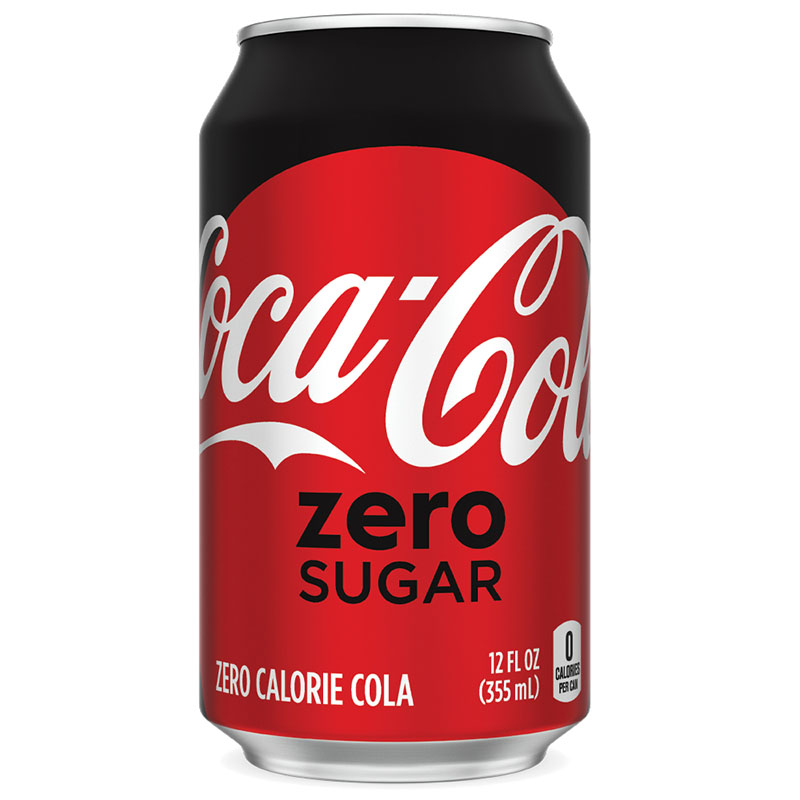 Coca-Cola Zero Sugar 12 fl oz Cans – 24 Pack -  by Liquor  Squared