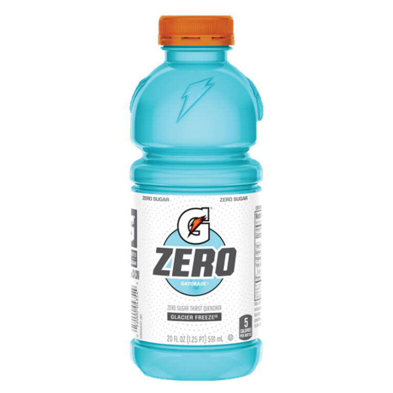 Gatorade Zero Glacier Cherry 20 fl oz Bottles 24 Pack Drinks2Order