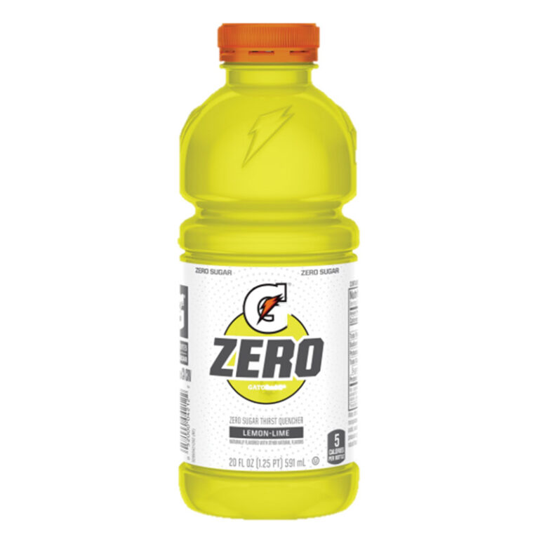 Gatorade Zero LemonLime 20 fl oz Bottles 24 Pack