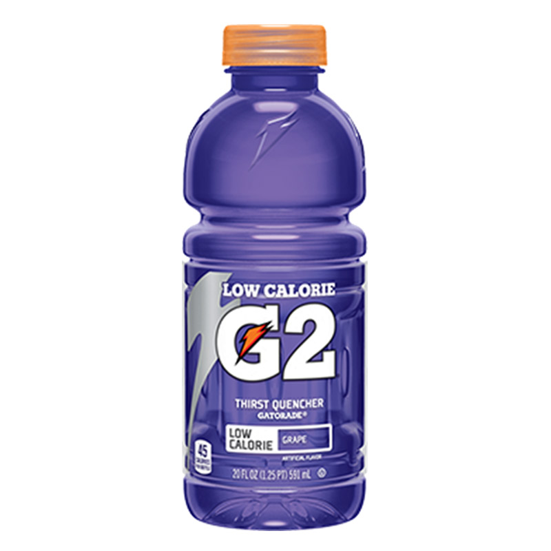 Gatorade Low Calorie Grape 20 fl oz Bottles 24 Pack by Liquor Squared
