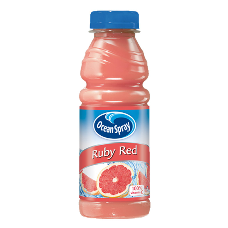 Ocean Spray Ruby Red Juice 15.2 fl oz Bottles 12 Pack by Liquor Squared