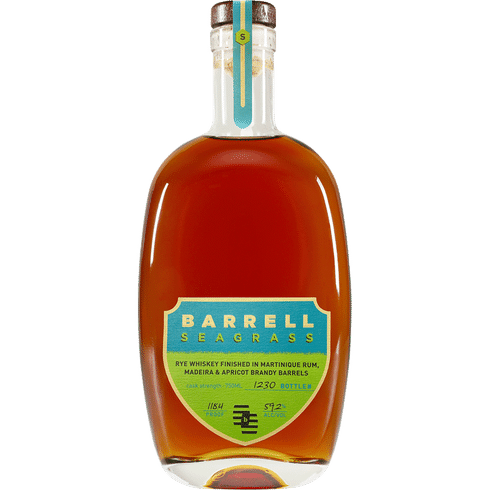 Barbell Seagrass Rye Whiskey 750ml